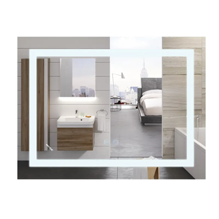 Зеркало Mixxus WARM MR12-80x70-Reverse с Led Touch, Anti-fog, димером, регулятором яркости (MI6936) MI6936 фото