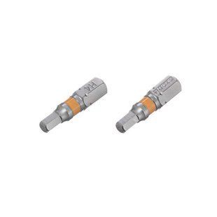 Комплект отверточных насадок, Hex H4, 1/4"&times;25 мм, S2, 2 ед., STORM INTERTOOL VT-0227 VT-0227 фото