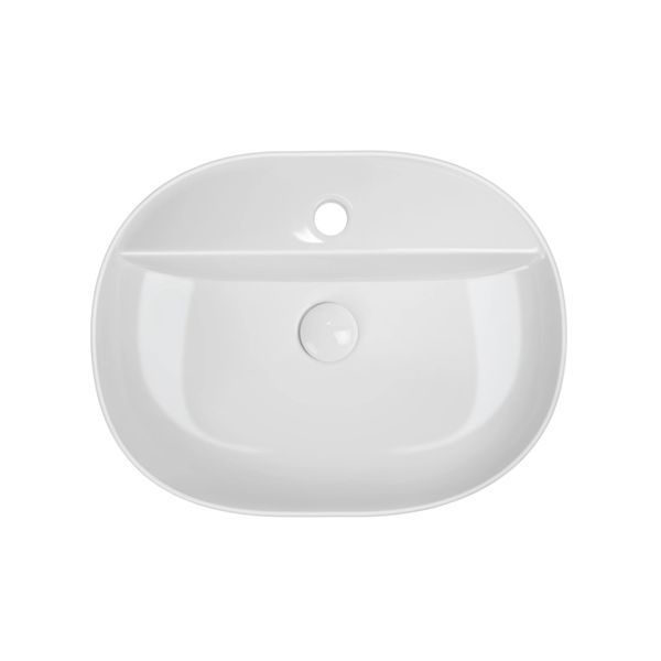 Раковина накладная Mixxus Premium ELLIPSE-0203 510х375х120mm с отверстием под смеситель (MP6678) MP6678 фото