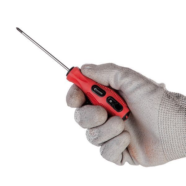 Отвертка крестовая, PH0&times;75 мм, Cr-V INTERTOOL VT-3131 VT-3131 фото