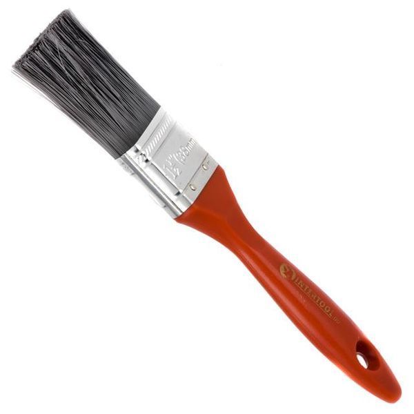 Кисть флейцевая "Лакра", 38*14*57 мм, пластиковая ручка INTERTOOL KT-1436 KT-1436 фото