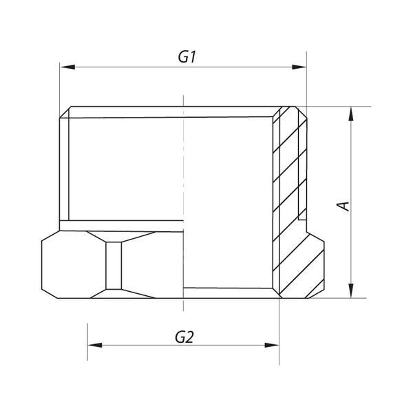 Футорка 1-1 / 4 "x1-1 / 2" Koer KF.F1216 (KF0086) KF0086 фото