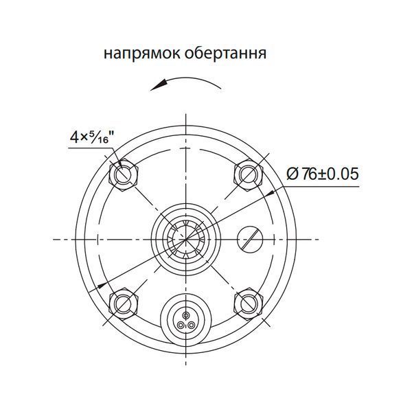 Насос відцентровий 400В 7.5кВт H 201(110)м Q 270(200)л/хв &Oslash;102мм (з 3х ЧАСТИН) AQUATICA (DONGYIN) 4SD12/32 (7771783) 7771783 фото