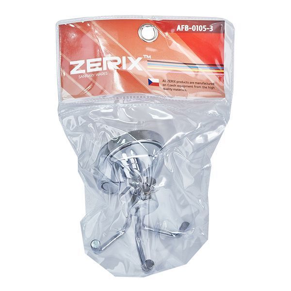Крючок тройной Zerix AFB-0105-3 (ZX5049) ZX5049 фото