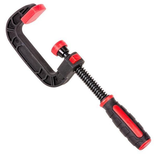 Струбцина тип "С", 2", 50 мм, нейлонова INTERTOOL HT-6011 HT-6011 фото