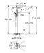 Смеситель для ванны напольный Grohe Essence 25248KF1 (черный матовый) (25248KF1) 25248KF1 фото 2