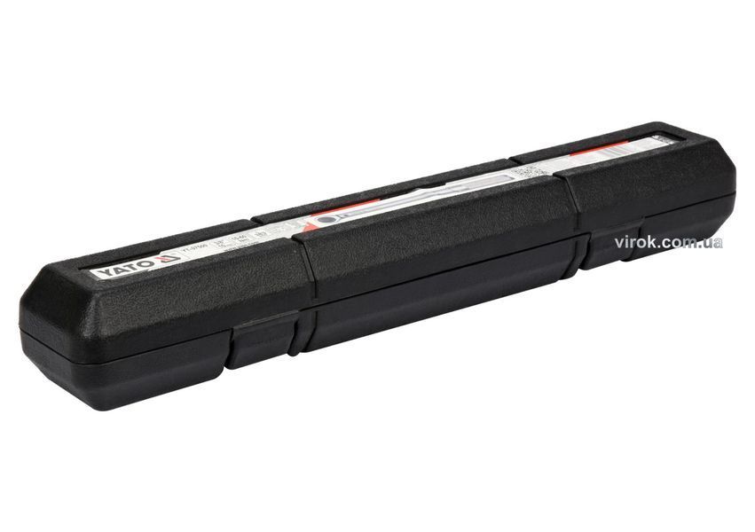 Ключ динамометрический YATO: квадрат 3/8", F=10-60 Нм, L=378-400 мм YT-07500 YT-07500 фото