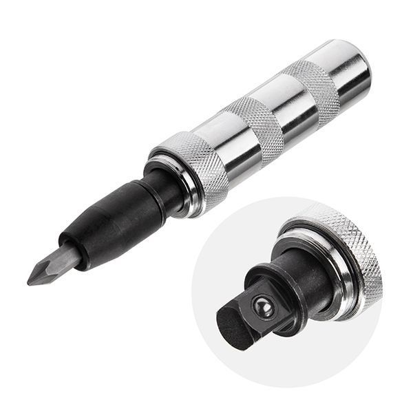 Викрутка ударна з комплектом насадок, 6 од. INTERTOOL HT-0430 HT-0430 фото
