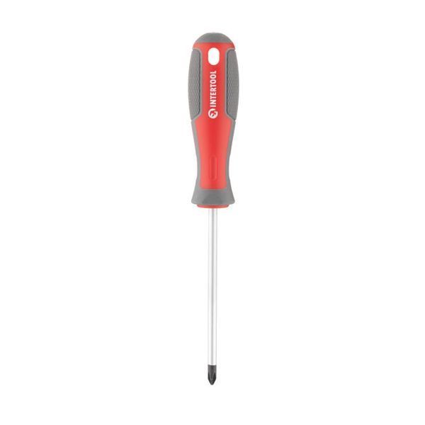 Отвертка крестовая, PH1&times;100 мм, Cr-V INTERTOOL VT-3316 VT-3316 фото