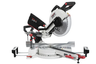 Пила торцовочная с протяжкой JET JWMS-12X 230 В, 1,8 кВт. диск &Oslash;=305(30) мм, -+45&deg; глуб- 100/50 JWMS-12X фото