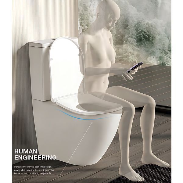 Унитаз-компакт эргономичный Koer TT-0202-T3 670x390x860mm система смыва TORNADO 3.0 (KR5614) KR5614 фото