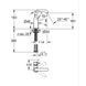 Смеситель однорычажный для раковины M-Size Grohe Essence (24176KF1) 24176KF1 фото 4