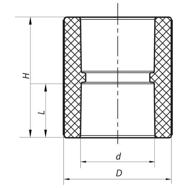 З'єднувальна муфта 25 PPR Koer K0002.PRO (KP0004) KP0004 фото