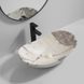 Раковина накладная MIXXUS PREMIUM WAVE-0106 MARBLE 620х360х160mm (MP6560) MP6560 фото 3