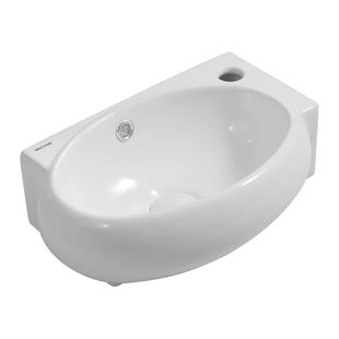 Раковина подвесная Mixxus Premium DIVERSE-1201-L 400х215х140mm с отверстием под смеситель и переливом (MP6507) MP6507 фото