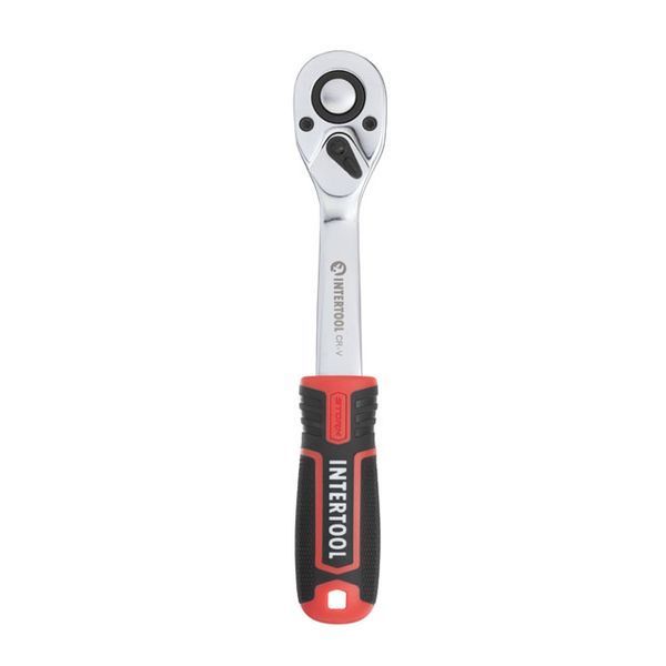 Рукоятка із храповим механізмом на 72 зуба 1/2" ., Cr-V STORM INTERTOOL ET-8003 ET-8003 фото