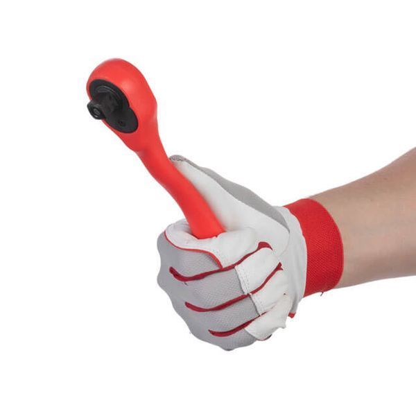 Рукоятка із храповим механізмом на 72 зуба 1/2" вигнута Cr-v (Professional) INTERTOOL HT-2109 HT-2109 фото