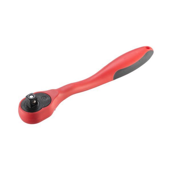 Рукоятка із храповим механізмом на 72 зуба 1/2" вигнута Cr-v (Professional) INTERTOOL HT-2109 HT-2109 фото