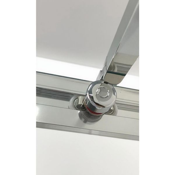 Шторки скляні розсувні на ванну Koer SR BS06-120x150-TR-01 прозоре скло Easy Clean 6мм, хром (KR5945) KR5945 фото