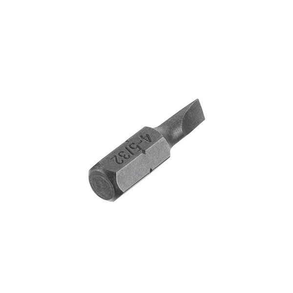 Комплект отверточных насадок SL4, 1/4", 25 мм, уп. 25 шт. INTERTOOL VT-0032 VT-0032 фото