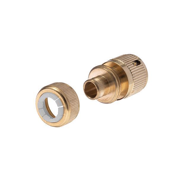 Конектор латунний 1/2" на шланг 1/2", STORM INTERTOOL GE-1216 GE-1216 фото