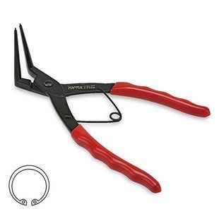Круглогубцы для стопорных колец 7" (сжим загнутые, 90&deg;) усиленные TOPTUL DCBJ1307 DCBJ1307 фото