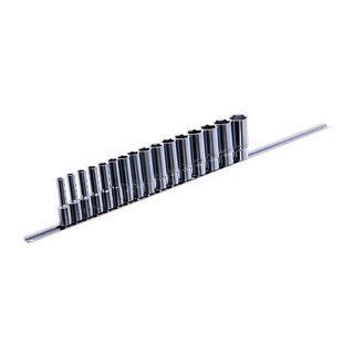 Длинные торцевые головки на планке TOPTUL 1/2" 15ед. 8-24мм GAAQ1606U GAAQ1606U фото