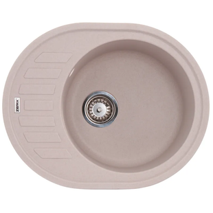 Мойка кухонная Zerix ZS-6250R-06 Бежевая (ZX4549) ZX4549 фото
