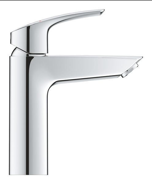 Одноважільний змішувач для раковини M-Size Grohe Eurosmart New з натискним донним клапаном (23923003) 23923003 фото