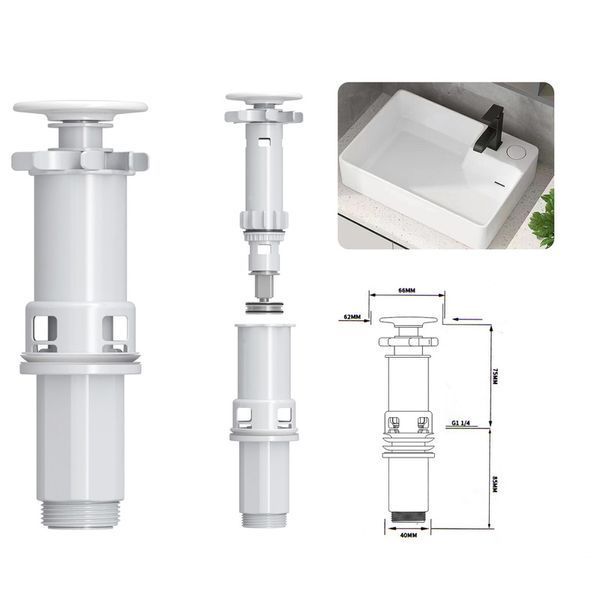 Раковина накладная Mixxus Premium STYLE-0201 520х375х140mm с донным клапаном и отверстием под смеситель (MP6511) MP6511 фото