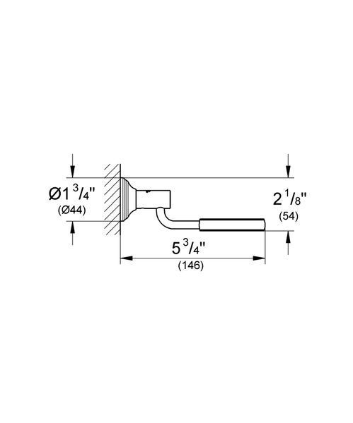 Тримач для аксесуарів Grohe Essentials Authentic (40652001) 40652001 фото