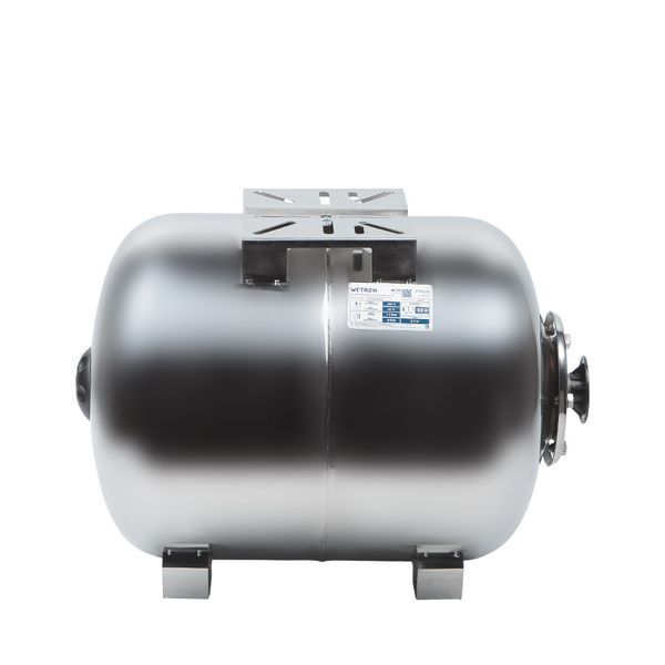 Гідроакумулятор горизонтальний 50л (нерж) WETRON HTw50SS (779213) 779213 фото