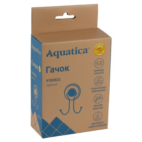 Крючки на вакуумных присосках s38 93&times;64&times;125мм AQUATICA (9783822) 9783822 фото