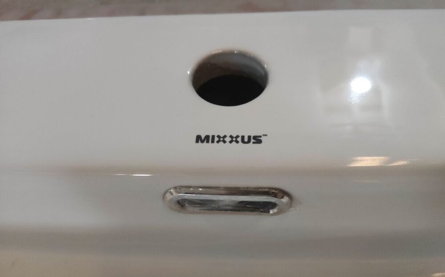 Раковина подвесная Mixxus Premium QUADRO-0206 600х360х130mm с отверстием под смеситель и переливом (MP6509) MP6509 фото