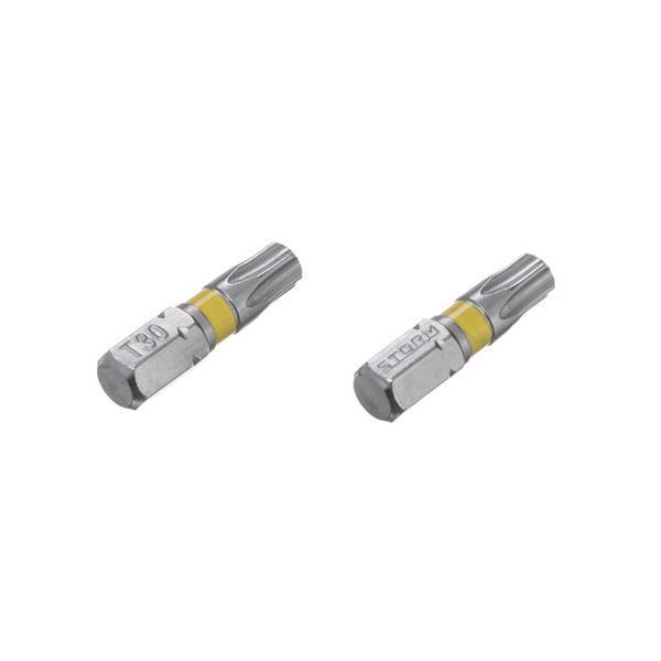 Комплект отверточных насадок, Torx T30, 1/4"&times;25 мм, S2, 2 ед., STORM INTERTOOL VT-0226 VT-0226 фото