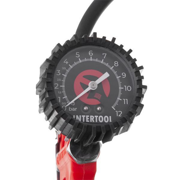 Пістолет для підкачування коліс із 63 мм манометром INTERTOOL PT-0505 PT-0505 фото