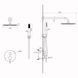 Душова система Globus Lux LAZER Pro GLPR-205-00-SMART 000028925 фото 2