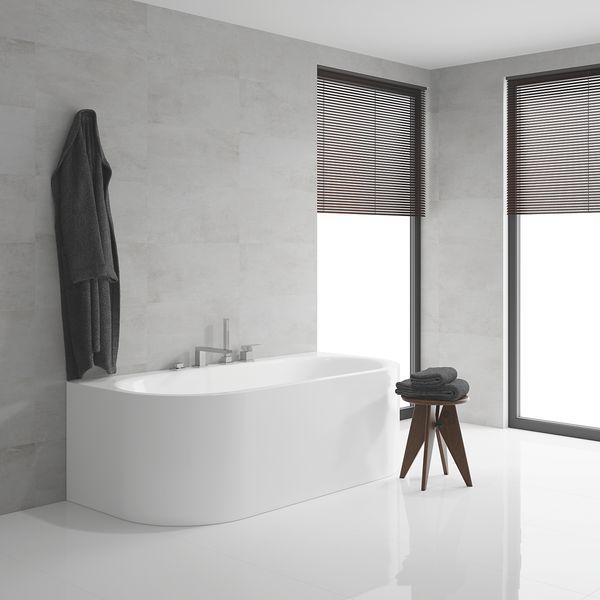 Змішувач на борт ванни на 4 отвори Grohe Eurocube (19897001) 19897001 фото