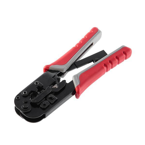Клещи для обжима штекеров (RJ11/RJ12/RJ45) INTERTOOL HT-7052 HT-7052 фото