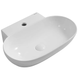 Раковина подвесная MIXXUS PREMIUM DIVERSE-0201 560х390х125mm с отверстием под смеситель (MP6510) MP6510 фото 1
