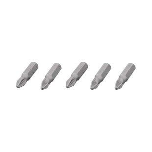 Комплект отверточных насадок, PZ2, 1/4"&times;25 мм, ACR, S2, 5 ед., STORM INTERTOOL VT-0209 VT-0209 фото