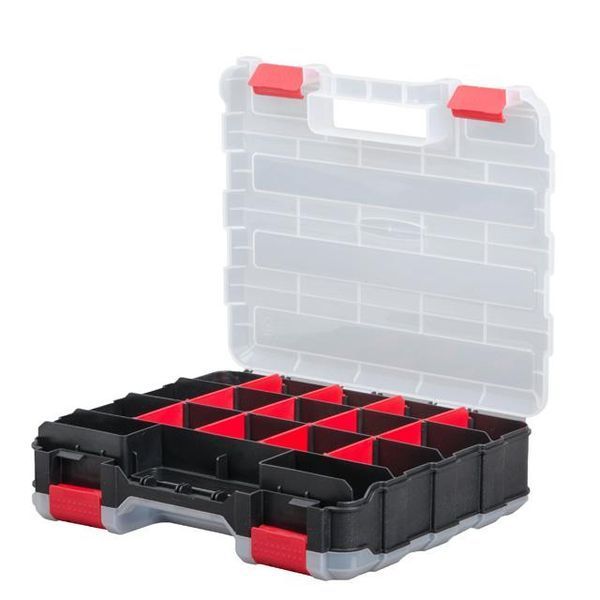 Органайзер двухсторонний 12.5", 2 в 1, 320*270*80мм INTERTOOL BX-4022 BX-4022 фото