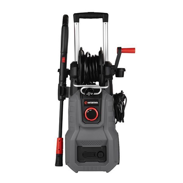 Мийка високого тиску, 2,0 кВт, 110-160 бар, 7 л/хв, шланг 5 м INTERTOOL DT-1518 DT-1518 фото