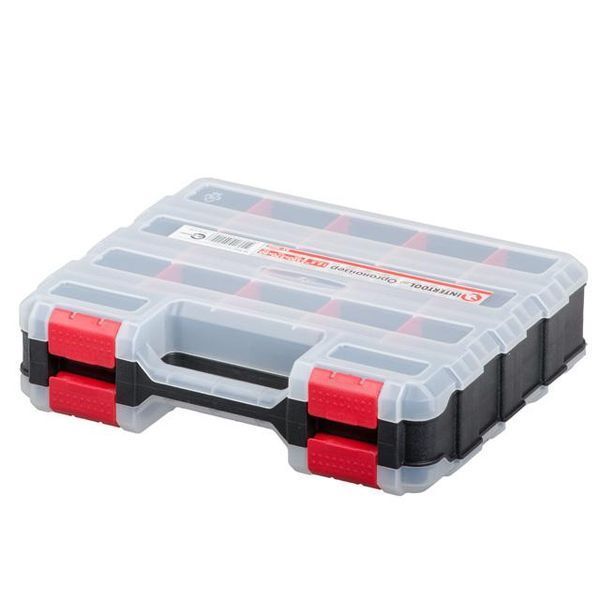 Органайзер двухсторонний 12.5", 2 в 1, 320*270*80мм INTERTOOL BX-4022 BX-4022 фото