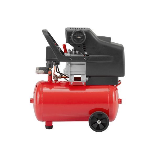 Компресор, 24 л, 1,2 кВт, 220 В, 8 атм, 205 л/хв, 80 дБ INTERTOOL PT-0020 PT-0020 фото