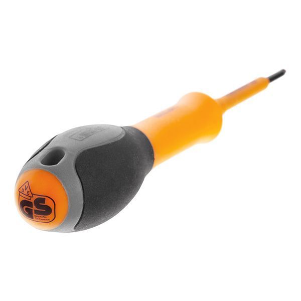 Отвертка крестовая изолированная PZ0, 60 мм 1000 В INTERTOOL VT-3220 VT-3220 фото