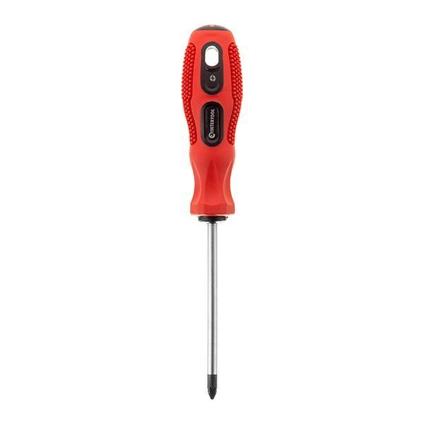 Викрутка хрестова, PZ2&times;100 мм, Cr-V INTERTOOL VT-3159 VT-3159 фото