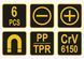 Набор отверток VOREL : SL6.5x38/5.5 x75/6.5 x100 мм, PH2 x 38/PH1x75/PH2 x100 мм, Cr-V, 6шт (60783) 60783 фото 3
