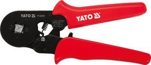 Кліщі для обтискання і зачистки проводів YATO, L= 175 мм, AWG 23-7; 0,25-10 мм&sup2; YT-23051 YT-23051 фото