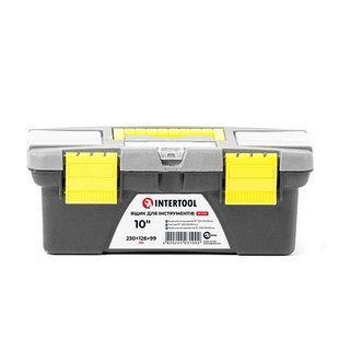 Ящик для інструментів 10" 250*126*99мм INTERTOOL BX-0310 BX-0310 фото